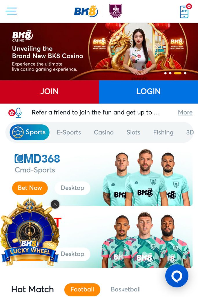 bk8 online casino singapore